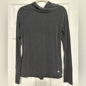 GapFit Breathe grey long sleeve hoodie